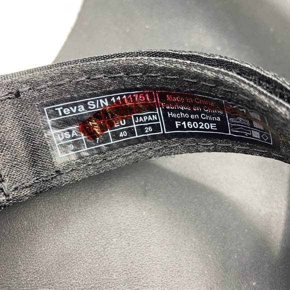 Teva Flatform Universal Satin Platform Sandals - Picture 6 of 7